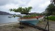 Small Boat on Shore Admiralty Bay Bequia